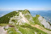Thumbnail image of View to the Geiereck mountain peak in the Untersberg range, Grödig, Salzburg-Umgebung, Austria