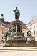 Alte Hofburg Statue To Emporer Franz I, Vienna
