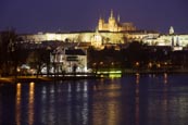 Thumbnail image of view of the Castle over the River Vlatva from the most Legií bridge, Prague, Czech Republic