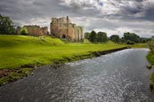 Brougham Castle And River Eamont, Cumbria