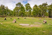 Thumbnail image of Nine Ladies Stone Circle, Stanton Moor, Derbyshire