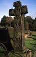 Thumbnail image of Eyam Church, Celtic Cross, Derbyshire