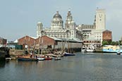 Thumbnail image of Royal Liver Building, Port of Liverpool Building and Canning Dock, Liverpool