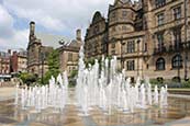 Thumbnail image of Town Hall and Peace Gardens, Sheffield