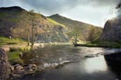 Thumbnail image of Dovedale Stepping Stones, Derbyshire, England