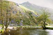 Thumbnail image of Dovedale Stepping Stones, Derbyshire, England