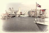 Royal Liver Building, Port Of Liverpool Building And Canning Dock, Liverpool