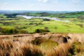View Towards Tittesworth Reservoir, From The Roaches, Staffordshire Moorlands