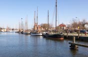 Harbour, Greifswald, Mecklenburg Vorpommern, Germany