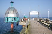 Thumbnail image of Pier and diving gondola, Zinnowitz, Mecklenburg Vormpommern, Germany
