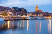 Thumbnail image of Harbour with the Town behind, Waren, Mecklenburg-Vorpommern, Germany