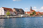 Harbour And Old Town, Waren, Müritz, Mecklenburg Vorpommern, Germany