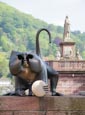 Bridge Monkey, Heidelberg, Baden-Württemberg, Germany