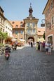 Old Town Hall, The Obere Bridge And Karolinenstrasse, Bamberg, Bavaria, Germany