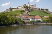 Thumbnail image of Festung Marienberg Fortress and Main River from Ludwigsbrücke, Würzburg, Bavaria, Germany