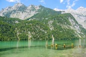 Thumbnail image of Lake Königssee viewed near Salet landing stage, Upper Bavaria, Bavaria, Germany, Europe