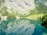 Lake Obersee, Upper Bavaria, Bavaria, Germany, Europe