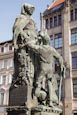 Statue Of Saint Gertrude On Gertraudenbrücke, Berlin, Germany