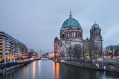 River Spree And Berlin Cathedral, Berlin, Germany