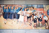 Mural - Aufbau Der Republik By Max Lingner  On German Finance Ministry, Wilhelmstrasse, Berlin, Germ