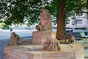 Thumbnail image of Bear Fountain Statue Werderstrasse, Berlin, Germany