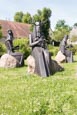 Nornan Statues. German Gods Of Fate, By Eckhard Hermann, Althüttendorf, Barnim, 
Brandenburg, German