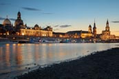 Thumbnail image of View of the Altstadt over the River Elbe, Dresden, Saxony, Germany