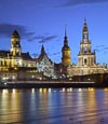 Thumbnail image of View of the Altstadt over the River Elbe, Dresden, Saxony, Germany