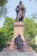 Felix Mendelssohn Bartholdy Statue, Leipzig, Saxony, Germany