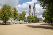 Cathedral And Cathedral Square, Halberstadt, Saxony Anhalt, Germany
