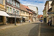 Poelkenstrasse, Quedlinburg, Saxony-Anhalt, Germany