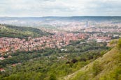 Thumbnail image of view from Jenzig Hill over Jena, Thuringia, Germany