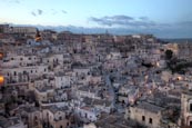Thumbnail image of View over Sasso Barisano from Piazza Duomo, Matera, Basilicata, Italy
