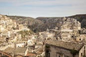 Thumbnail image of view over the town with Madonna de Idris church, Matera, Basilicata, Italy