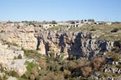 View Of The Rock Churches In Murgia National Park, Matera, Basilicata, Italy