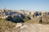 Thumbnail image of view to Matera from Murgia National Park, Matera, Basilicata, Italy