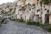 Thumbnail image of Un-occupied dwellings in Sasso Caveoso, Matera, Basilicata, Italy