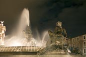Piazza Della Repubblica Fountain, Rome, Italy