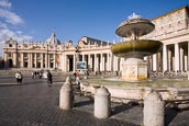 St Peters And Piazza San Petro, Rome, Italy