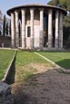 Temple Of The Forum Boarium In Piazza Della Bocca Della Verita, Rome, Italy