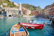 Harbour In Vernazza, Cinque Terre, Liguria, Italy