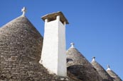 Thumbnail image of Typical trulli in Alberobello, Puglia, Italy