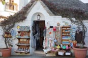 Trulli Souvenir Gift Shops In Alberobello, Puglia, Italy