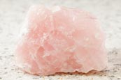 Thumbnail image of Rose quartz crystal