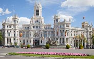 Cybele Palace / Palacio De Cibeles On Plaza De Cibeles, Madrid, Spain