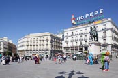 Thumbnail image of Sol Square, Puerta del Sol, Madrid, Spain
