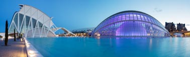 The City Of Arts And Sciences,  Science Museum Prince Philip And  The Hemisferic, Valencia, Spain