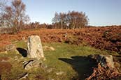 Stoke Flat Stone Circle, Froggatt Edge, Derbyshire