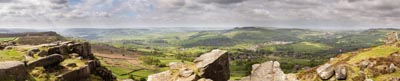 Thumbnail image of view from Curbar Edge, Derbyshire, England