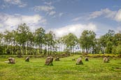 Thumbnail image of Nine Ladies Stone Circle, Stanton Moor, Derbyshire, England